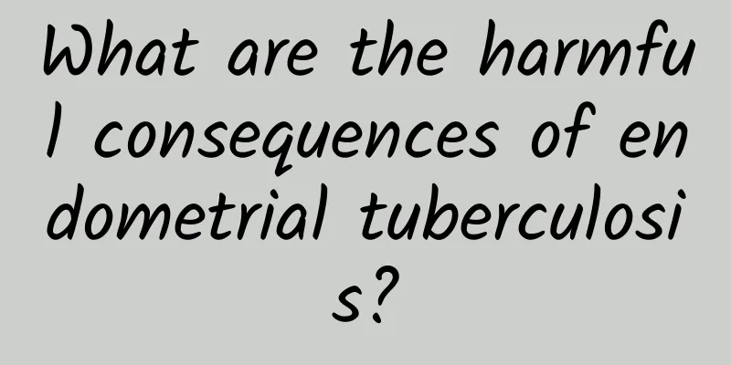 What are the harmful consequences of endometrial tuberculosis?