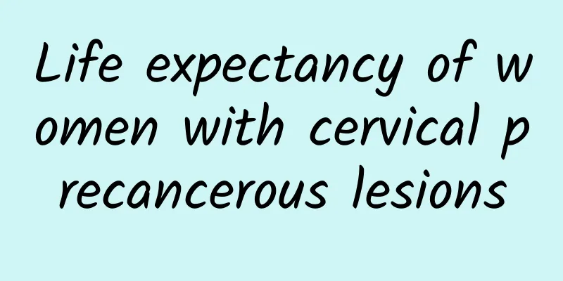 Life expectancy of women with cervical precancerous lesions