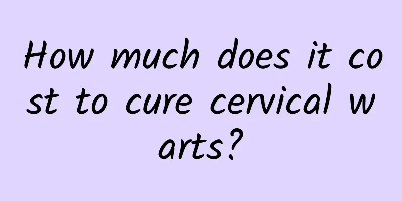 How much does it cost to cure cervical warts?