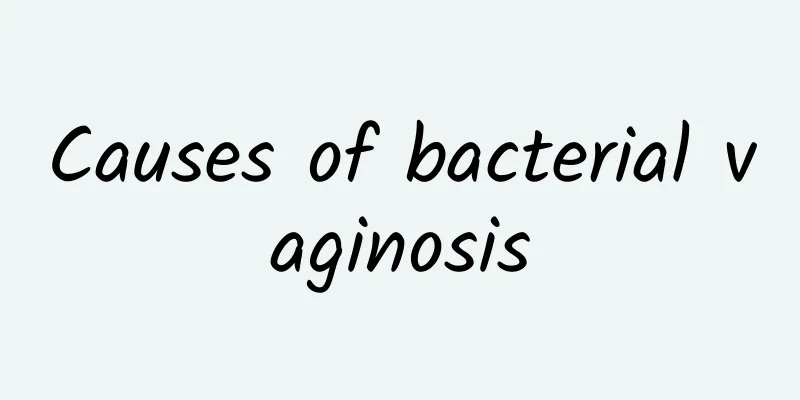 Causes of bacterial vaginosis
