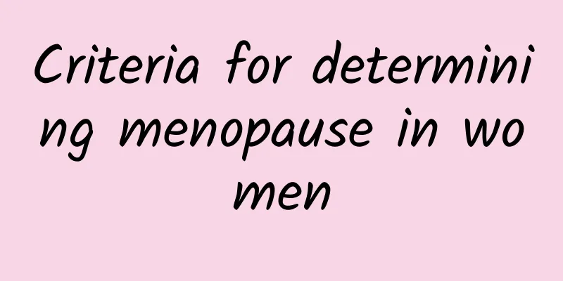 Criteria for determining menopause in women