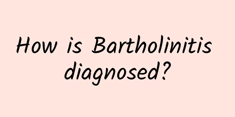 How is Bartholinitis diagnosed?