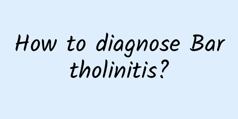 How to diagnose Bartholinitis?