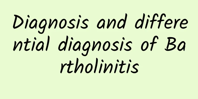 Diagnosis and differential diagnosis of Bartholinitis