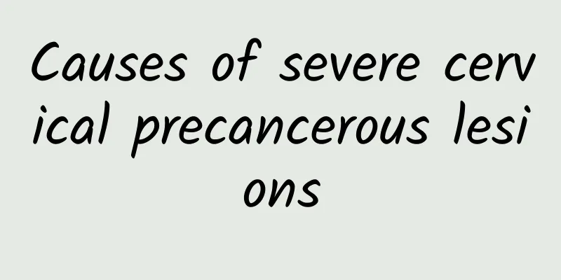 Causes of severe cervical precancerous lesions