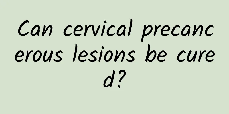 Can cervical precancerous lesions be cured?