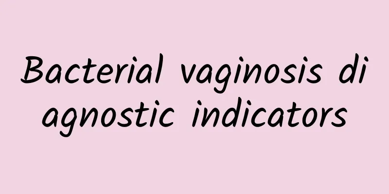 Bacterial vaginosis diagnostic indicators