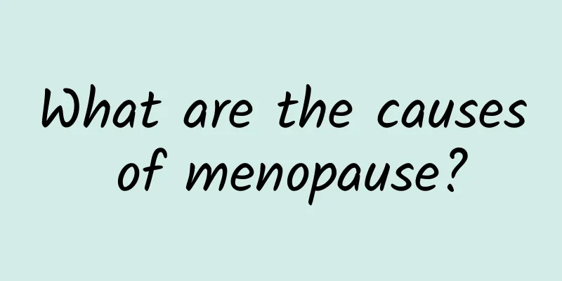 What are the causes of menopause?