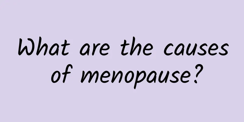 What are the causes of menopause?