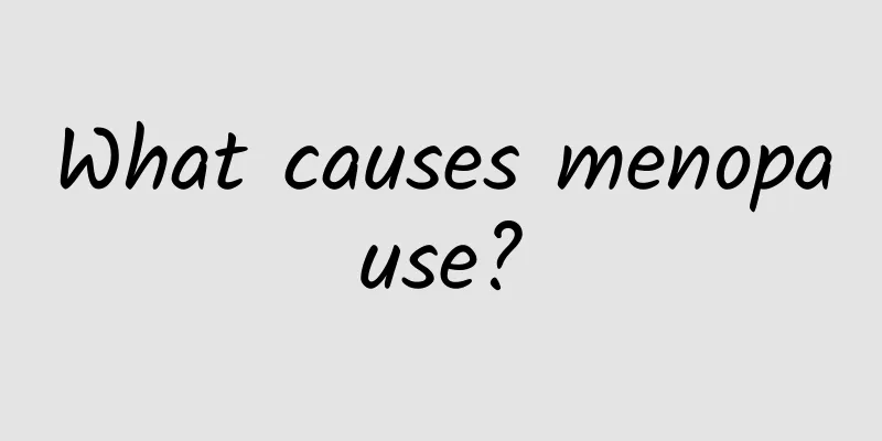 What causes menopause?