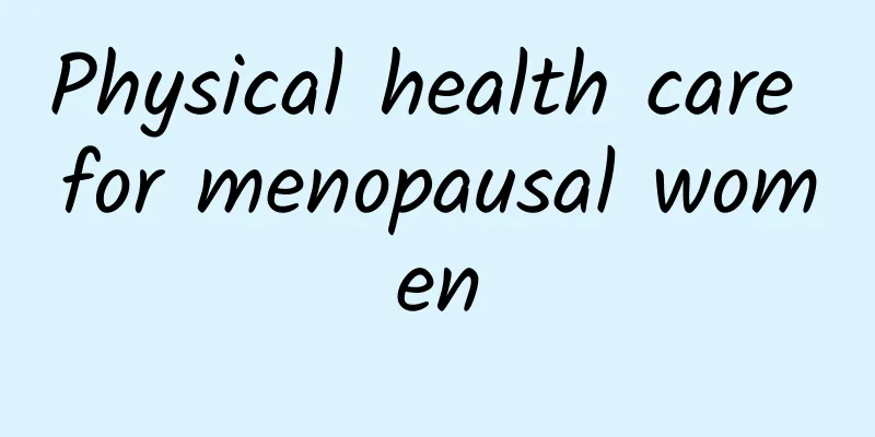 Physical health care for menopausal women