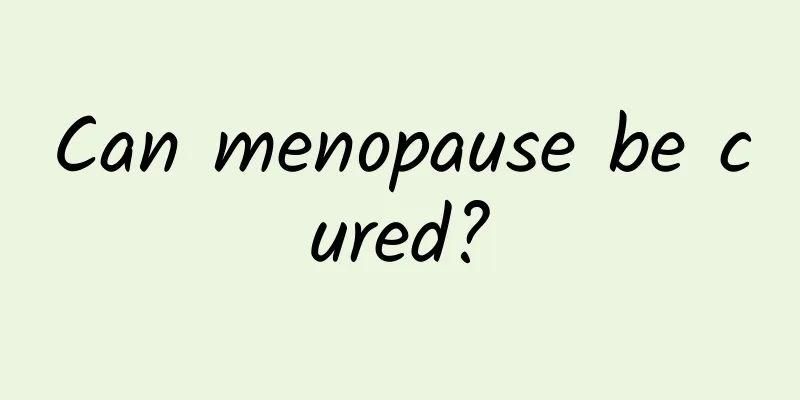 Can menopause be cured?