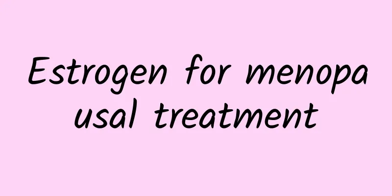 Estrogen for menopausal treatment