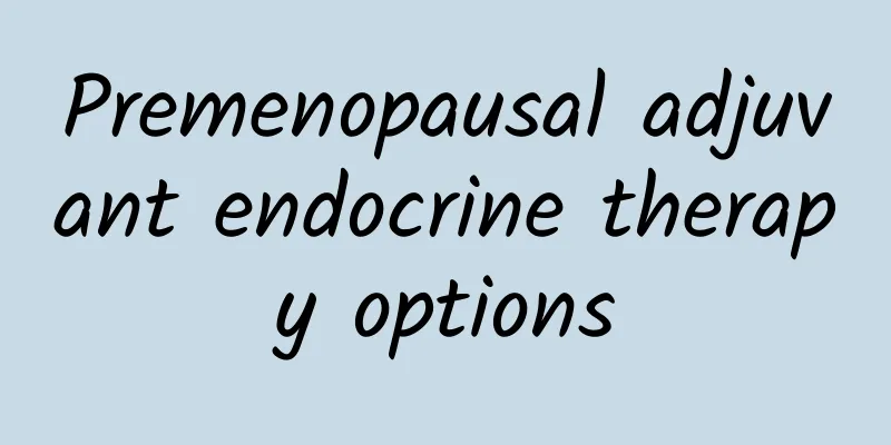 Premenopausal adjuvant endocrine therapy options