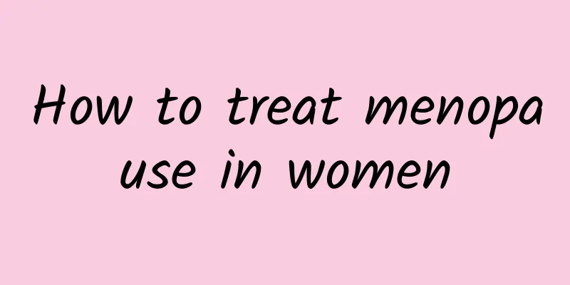 How to treat menopause in women