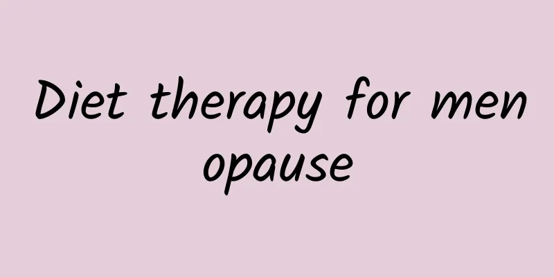 Diet therapy for menopause
