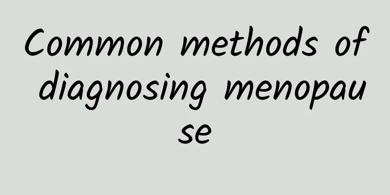 Common methods of diagnosing menopause