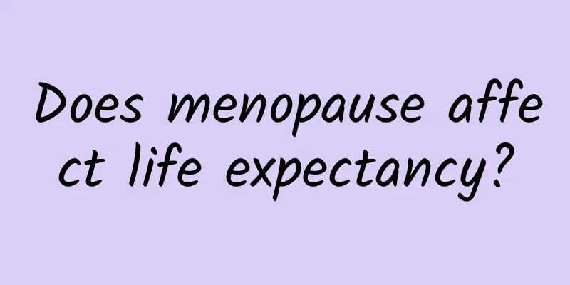 Does menopause affect life expectancy?