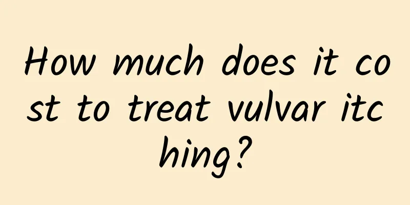 How much does it cost to treat vulvar itching?