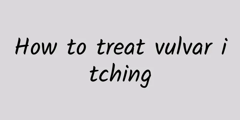 How to treat vulvar itching