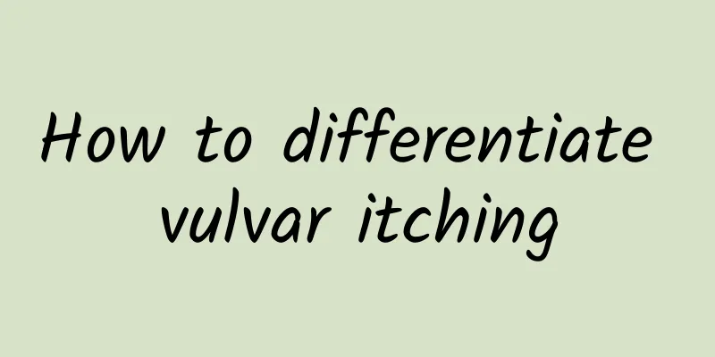 How to differentiate vulvar itching