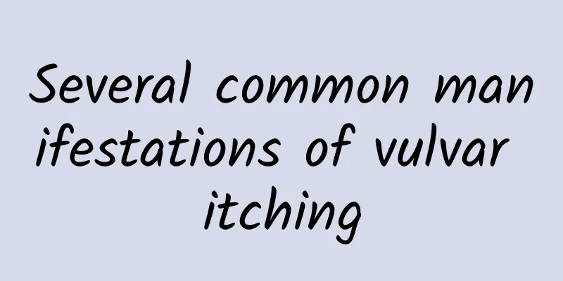 Several common manifestations of vulvar itching
