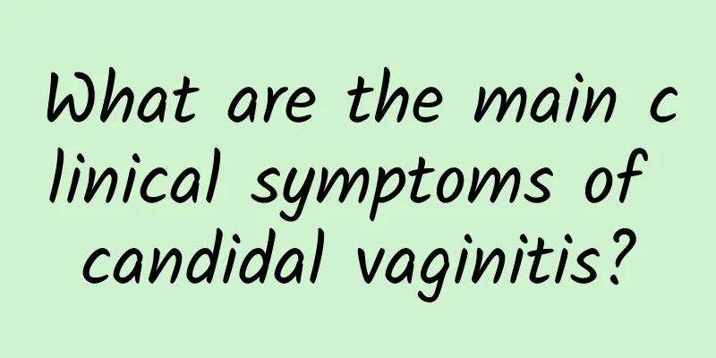 What are the main clinical symptoms of candidal vaginitis?