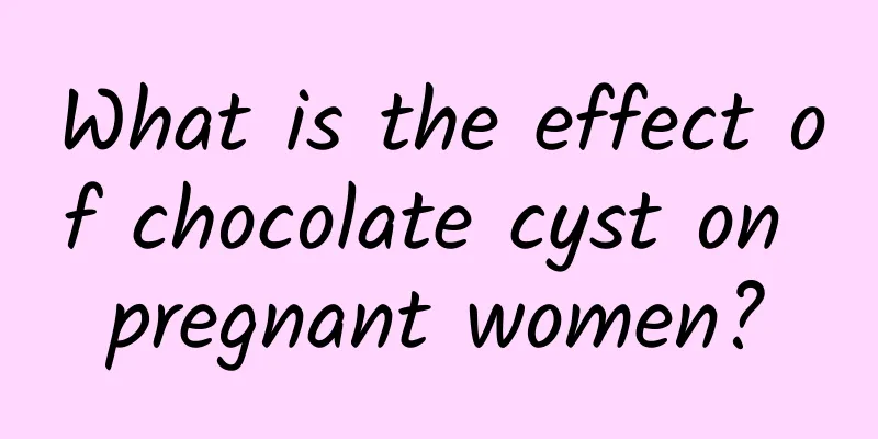 What is the effect of chocolate cyst on pregnant women?