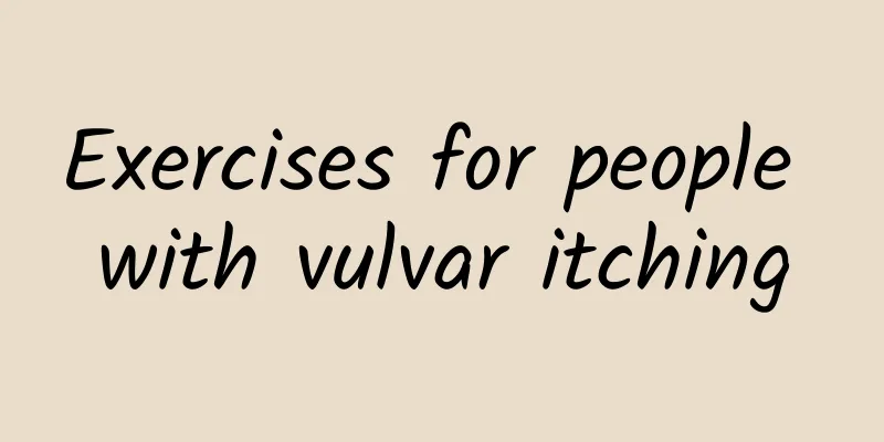 Exercises for people with vulvar itching