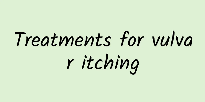 Treatments for vulvar itching