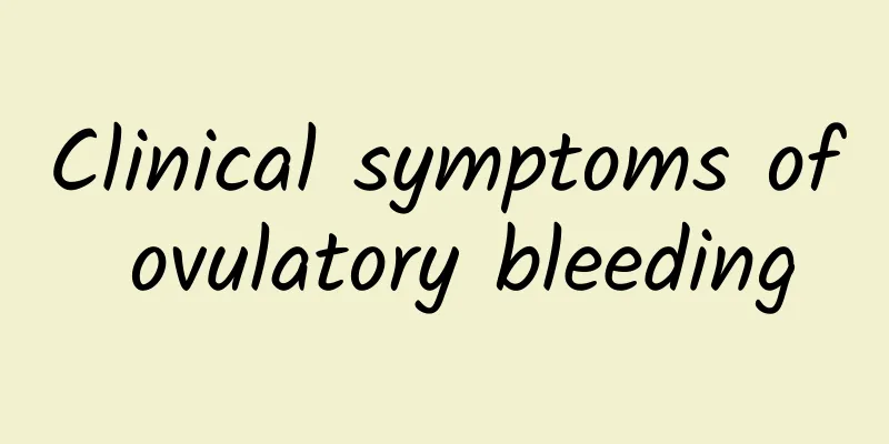 Clinical symptoms of ovulatory bleeding