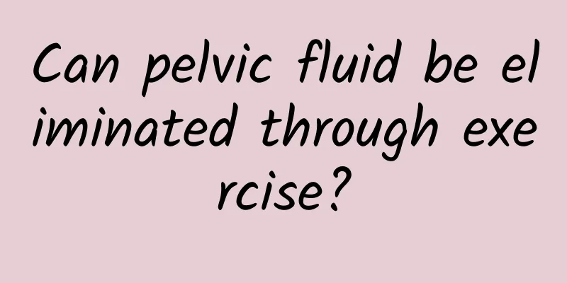 Can pelvic fluid be eliminated through exercise?