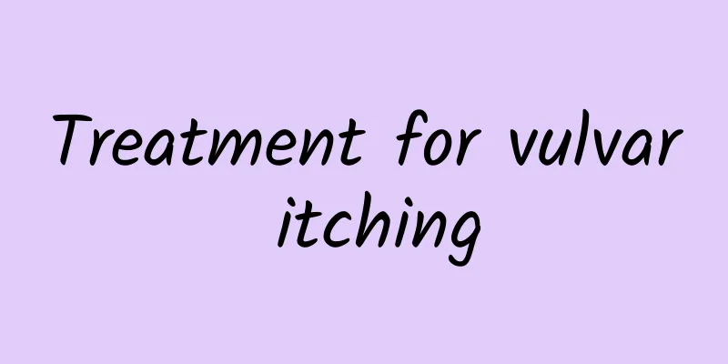 Treatment for vulvar itching