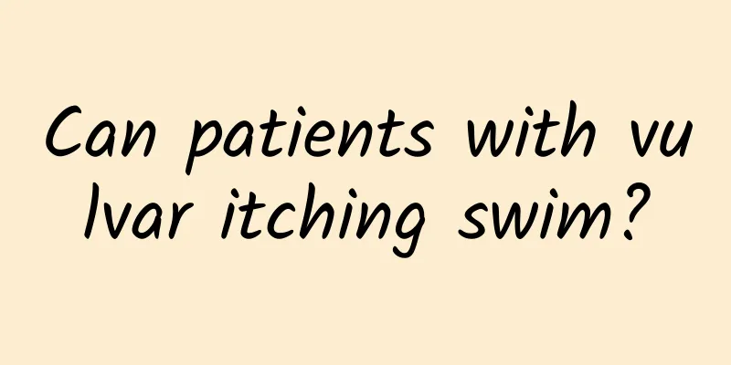 Can patients with vulvar itching swim?