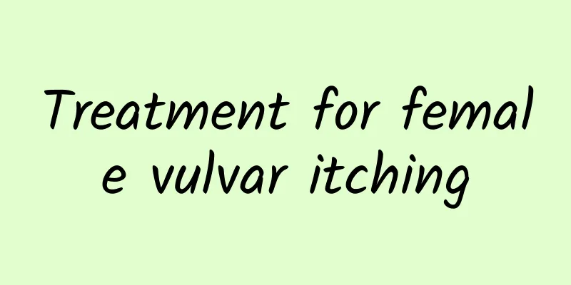 Treatment for female vulvar itching