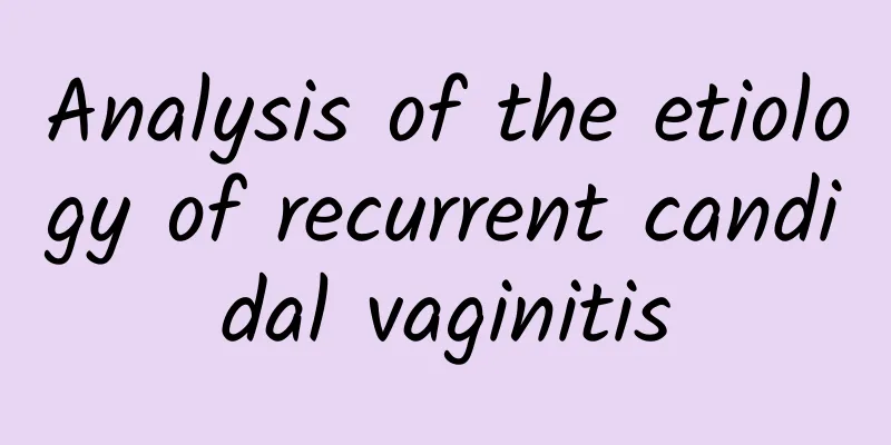 Analysis of the etiology of recurrent candidal vaginitis