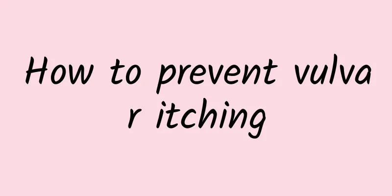 How to prevent vulvar itching