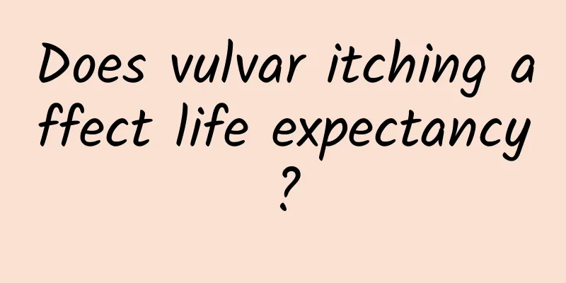 Does vulvar itching affect life expectancy?