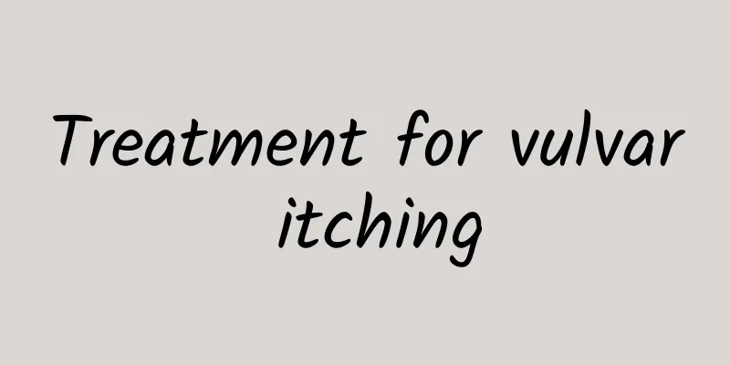 Treatment for vulvar itching