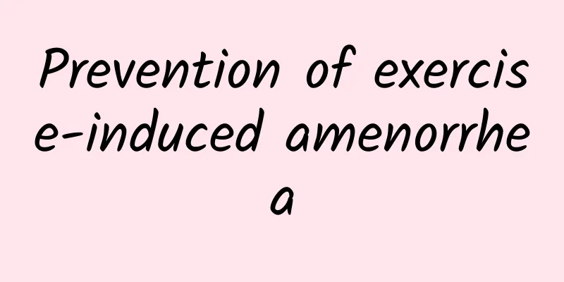 Prevention of exercise-induced amenorrhea