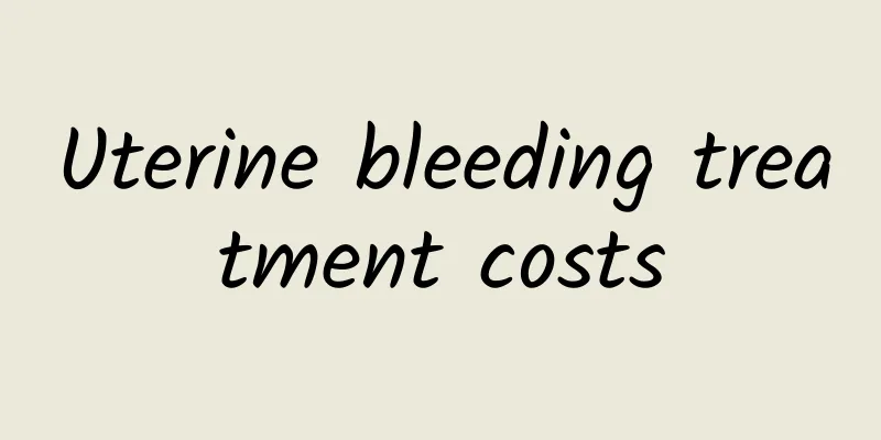 Uterine bleeding treatment costs