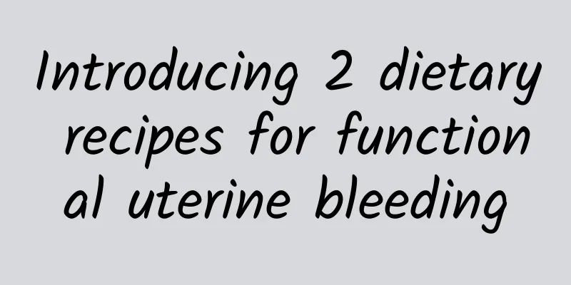 Introducing 2 dietary recipes for functional uterine bleeding
