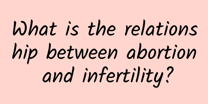 What is the relationship between abortion and infertility?