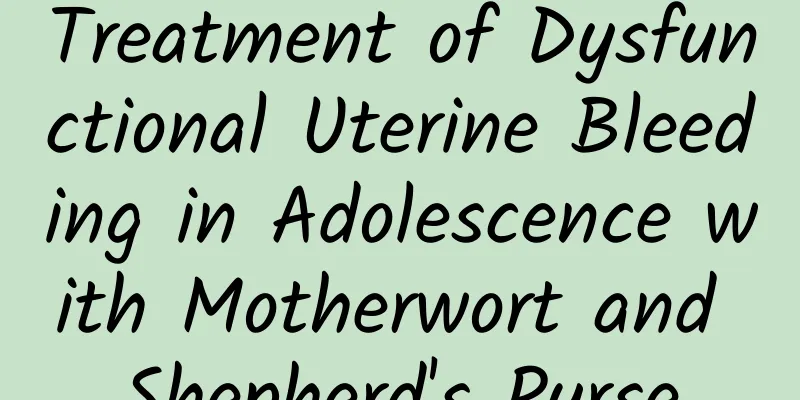 Treatment of Dysfunctional Uterine Bleeding in Adolescence with Motherwort and Shepherd's Purse