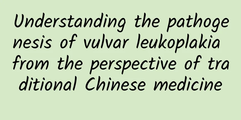 Understanding the pathogenesis of vulvar leukoplakia from the perspective of traditional Chinese medicine