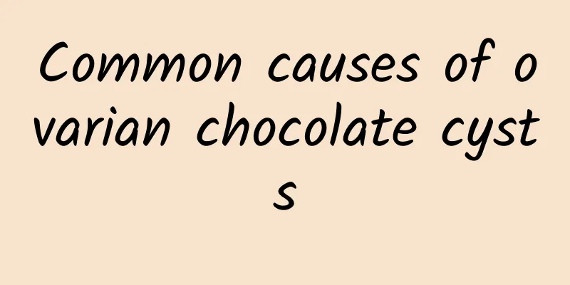 Common causes of ovarian chocolate cysts