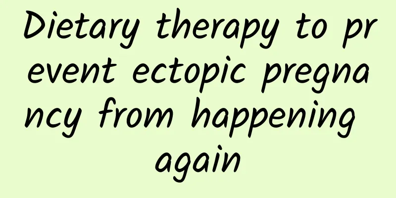Dietary therapy to prevent ectopic pregnancy from happening again
