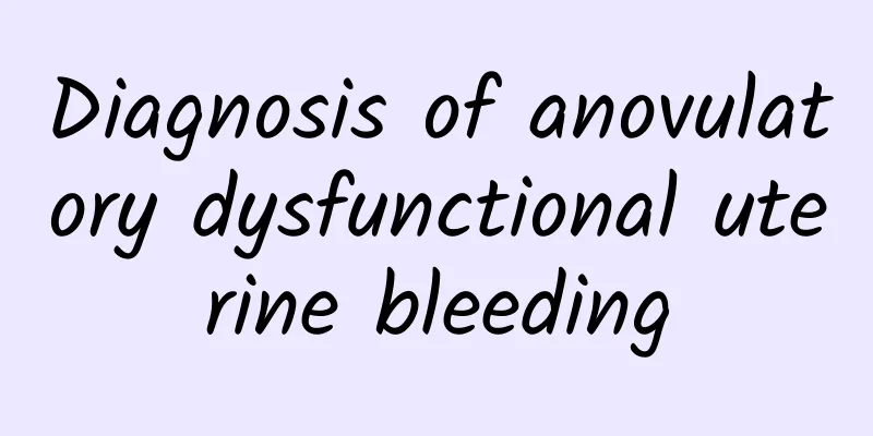 Diagnosis of anovulatory dysfunctional uterine bleeding