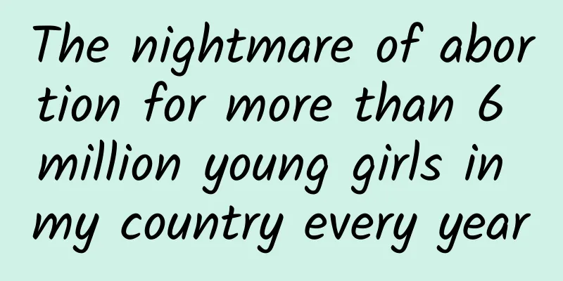The nightmare of abortion for more than 6 million young girls in my country every year