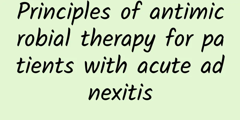 Principles of antimicrobial therapy for patients with acute adnexitis